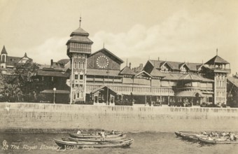 The Royal bombay yacht club, Bombay now Mumbai, Maharashtra, India, Asia