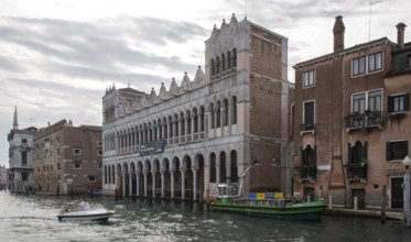 Italy Venice Fodaco dei Turchi -26 on the Grand Canal Start of construction 1227 today Natural