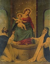 Picture Postcard, religious Christianity, Maria