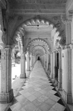 Heritage Jain architecture, Hathi sing Derasar, Gujarat, India, Asia