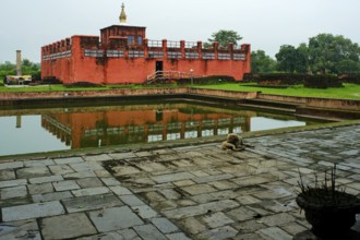 UNESCO World Heritage site, Gautam Buddha's birthplace at Lumbini, Nepal, Asia