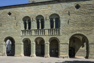 Soest, St Patrokli Cathedral, view from the west, vestibule