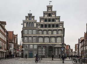 Lüneburg Platz AM SANDE 93367 western narrow side right house no. 1 built in 1548 today chamber of