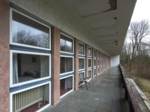 Harzgerode, former children's lung sanatorium 1929-1931 by Godehard Schwethelm, closed in 1998,