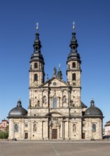 Fulda, cathedral square with cathedral, east façade