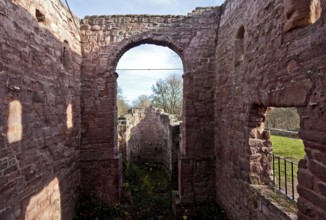 Kyffhäuser Lower Castle 78518 Castle chapel built in the 12th century Interior facing east