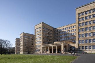 Frankfurt am Main, IG-Farben tower block (now Goethe University), Poelzig high-rise building,