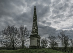 Zeithain near Riesa Image no. 1792 one of the boundary obelisks of the Zeithain camp from 1730