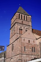 The Lutheran Church of St Thomas, Église Saint Thomas de Strasbourg, Alsace, Historic church with