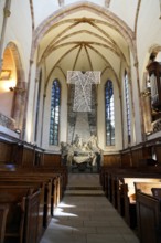 The Lutheran Church of St Thomas, Église Saint Thomas de Strasbourg, Alsace, Sacred interior of the