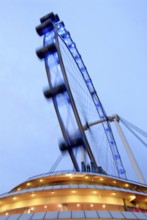 Flyer world largest giant observation wheel, Singapore, Asia