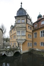 Mücheln Sankt Ulrich Geiseltal 0901 Castle centre Renaissance part after reconstruction in 1624