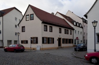 Delitzsch b Leipzig Schulze-Delitzsch-Haus Kreuzgasse 10 corner Holzstraße 58854 Exterior view