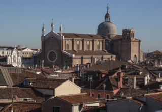 Italy Venice Zanipolo Church -448 seen from the roof of the Fondaca dei Tedeschi in north-east