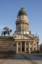 Berlin, Gendarmenmarkt with French Cathedral