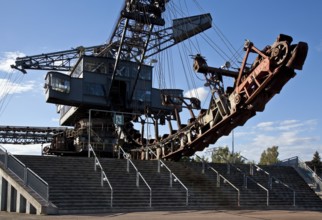 Ferropolis near Gräfenhainichen 88184 Museum of technology and event venue for open-cast mining