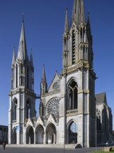 Pontmain, pilgrimage basilica Notre-Dame de Pontmain, St., Saint, Saint