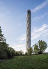 Rottweil, Thyssenkrupp Elevator test tower for lifts, built 2014-2017, height 232 metres