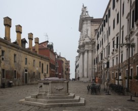 Italy Venice Gesuiti Church -385 built 1724-36 left Oratorio dei Crociferi late 16th century built