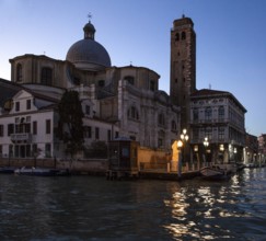 Italy Venice Church of San Geremia -531 on the Grand Canal built in the 18th century by Carlo