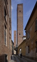 Italy Pavia 89610 Towers in the south of the old town centre