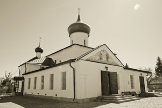 Russian orthodox church in Staraya Russa, Russia, Europe