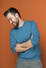 Smiley handsome man posing 5