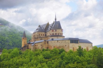 Vianden Castle, Luxembourg, Europe