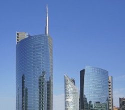 Torre Unicredit tower block, Torre Unipol, Porta Nuova, Milan, Lombardy, Italy, Europe