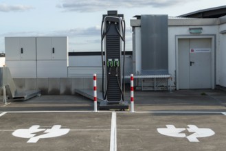 Mobility, e-charging Hamburg, charging station, charging station for electric vehicles on the car