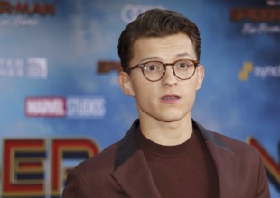 Tom Holland at the World premiere of 'Spider-Man Far From Home' held at the TCL Chinese Theatre in