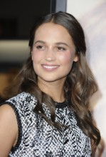 Alicia Vikander at the Los Angeles premiere of 'The Danish Girl' held at the Westwood Village