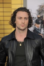 Aaron Taylor-Johnson at the Los Angeles premiere of 'Bullet Train' held at the Regency Village