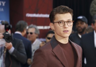Tom Holland at the World premiere of 'Spider-Man Far From Home' held at the TCL Chinese Theatre in