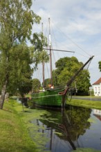 Ship, schooner, cargo ship, museum ship, Wiek, Catharina von Papenburg, Papenburg, Lower Saxony,