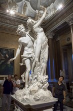 ROME, ITALY - AUGUST 24, 2018: Gian Lorenzo Bernini masterpiece, Apollo e Dafne, dated 1625