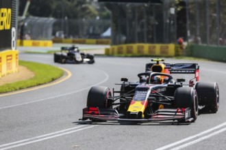 MELBOURNE, AUSTRALIA, MARCH 16: Pierre GASLY of Aston Martin Red Bull Racing during 3rd practice
