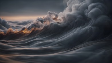 Creative Abstract smoke background. Abstract smoke waves Backgrounds. Abstract Backgrounds design.