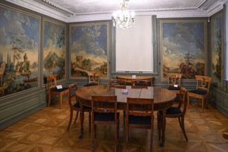 Birthplace of Friedrich Engels, today the Museum of Industrial Culture, interior view, Wuppertal,