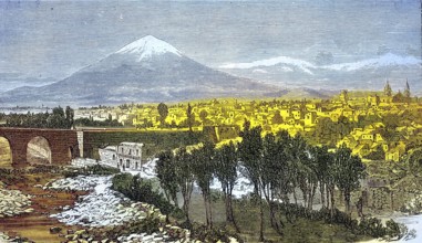 Arequipa, the capital of the Arequipa region of the same name in the south of the South American