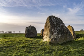 The Nobbin megalithic tomb, Putgarten, Ruegen Island, Mecklenburg-Western Pomerania, Germany,