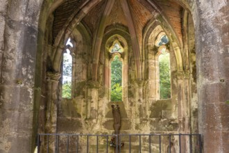 The ruins of Allerheiligen Abbey near Oppenau, Black Forest, Baden-Württemberg, Germany, Europe