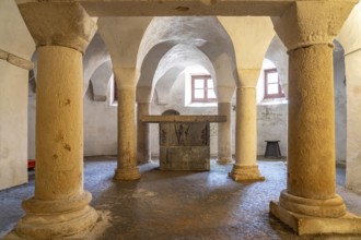 Crypt of the Cathedral of St Anastasia in Zadar, Croatia, Europe