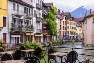City of Annecy, Departement Haute-Savoie, region Auvergne-Rhône-Alpes, France, Europe