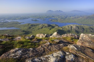 View of Suilven, Sutherland, Scotland, Great Britain