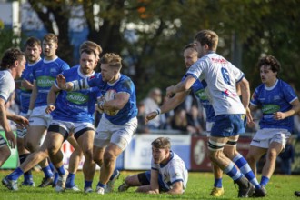 26.10.2024, Rugby 1st Bundesliga South/West, Season 2024/25, Matchday 6: SC Neuenheim vs TSV