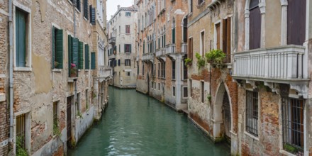 Old Town Canal, Venice, Veneto, Italy, Europe