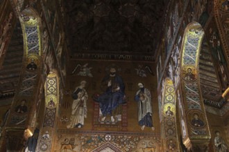 City of Palermo, Palazzo Reale, Royal Palace, also called Palazzo dei Normanni or Norman Palace, in