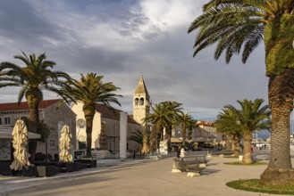 Church & Monastery of St Dominic on the Riva Promenade in Trogir, Croatia, Europe