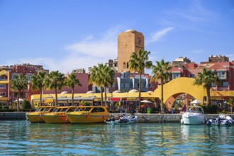 Hurghada Marina, Hurghada, Red Sea, Egypt, Africa